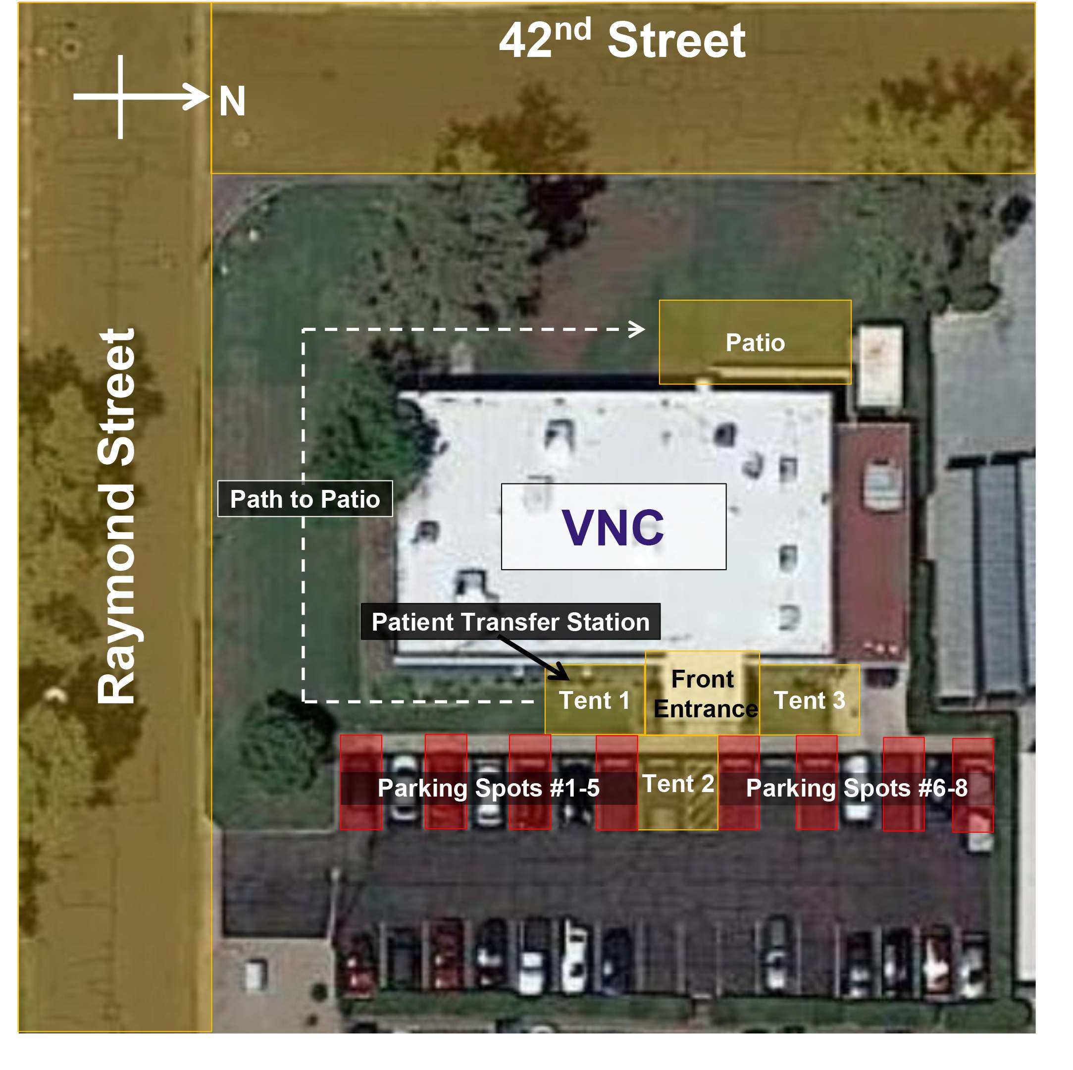 VNC Parking Map